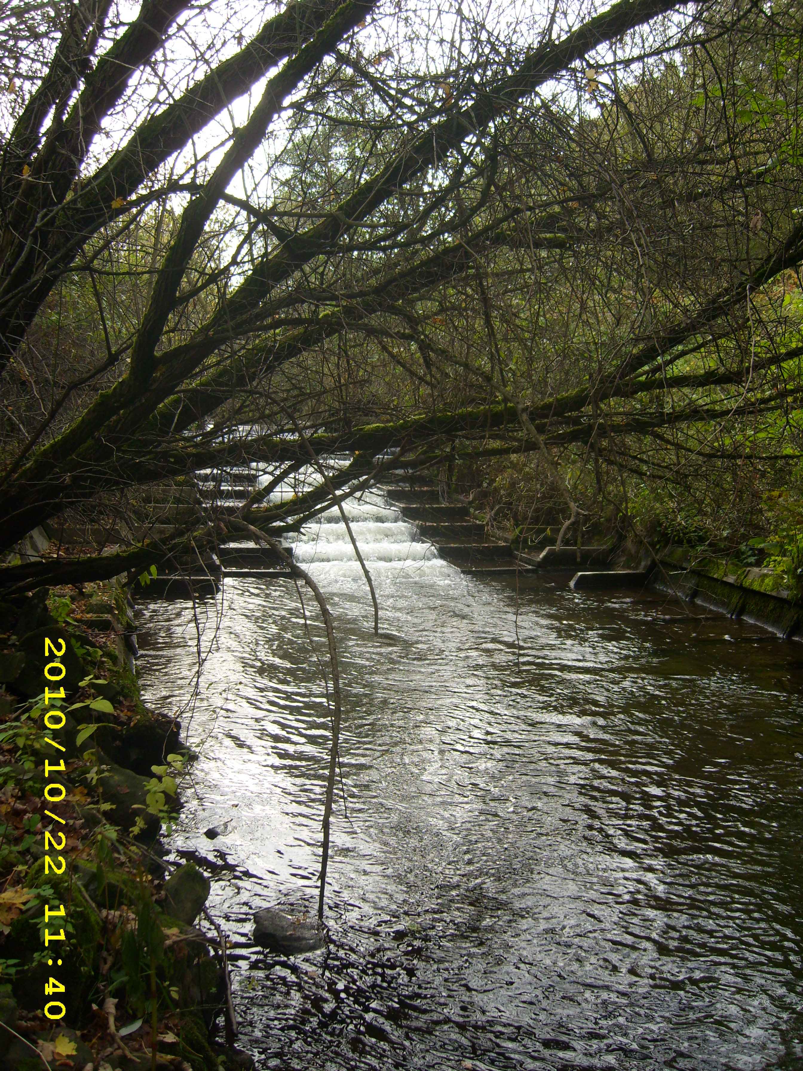 treppenartiges Wehr, Nähe Kläranlage3 